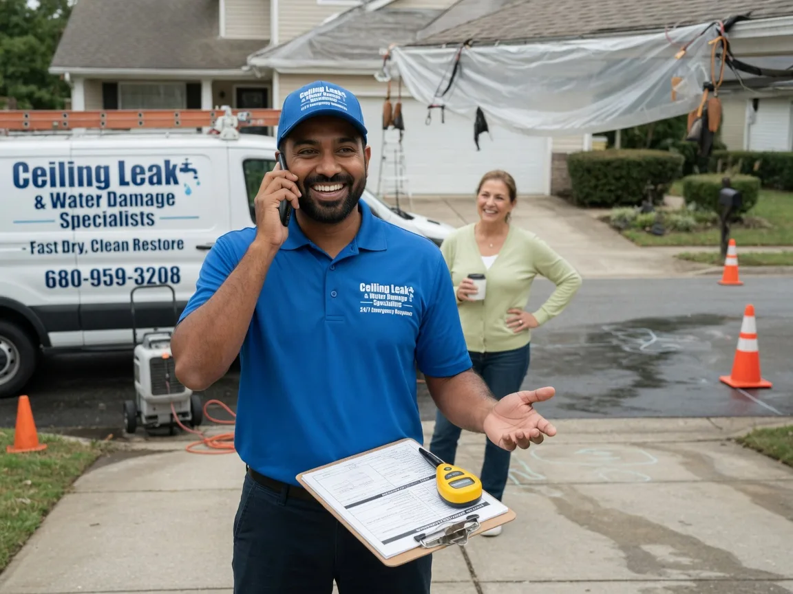 Ceiling Leak Cleanup Ravenna, OH FAQs